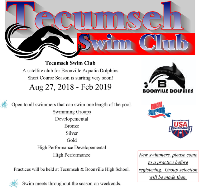 Registration, Fees, & Forms Tecumseh Swim Club